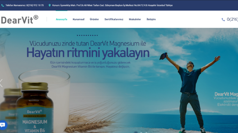 Sağlık Sektörü web sitesi