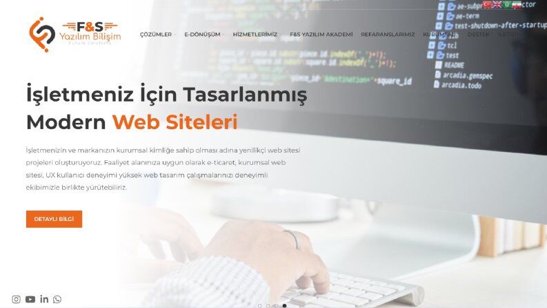 Modern Kurumsal Web Sitesi