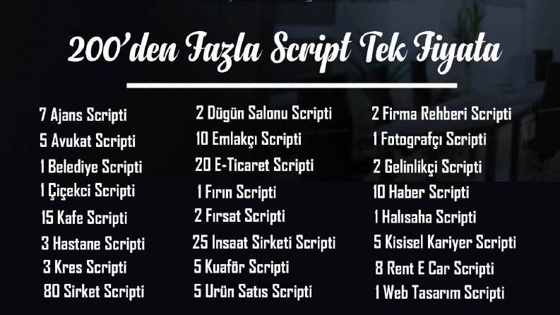 İş örneğim