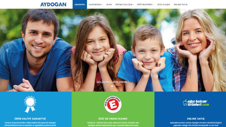 tam duyarlı web sitesi