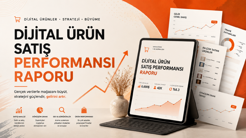 Etsy Dijital Ürün Satış Performansı Raporu