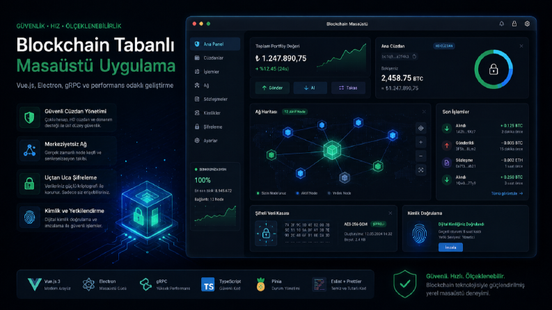 Blockchain Tabanlı Masaüstü Uygulama