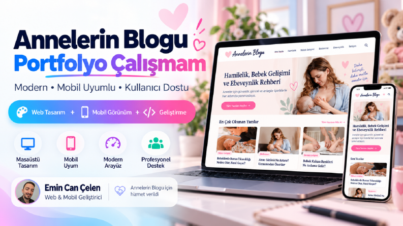 Annelerin Blogu - Web Tasarım ve Geliştirme