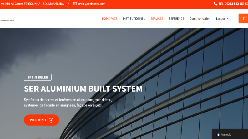 8 Dil ile Kurumsal Web Sitesi