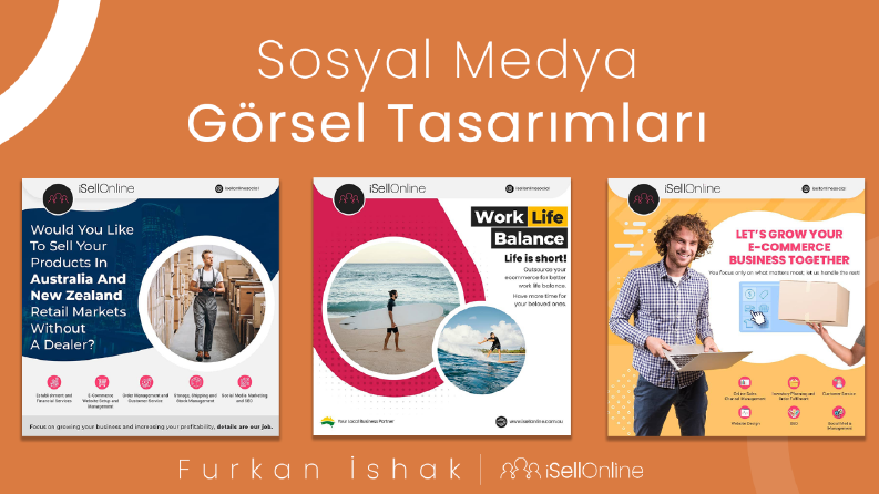 iSellOnline - Sosyal Medya Tasarımları