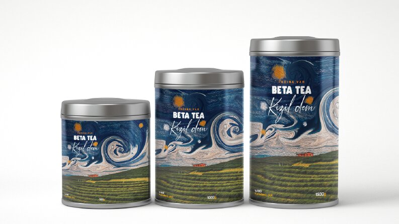 Beta tea çay ambalajı