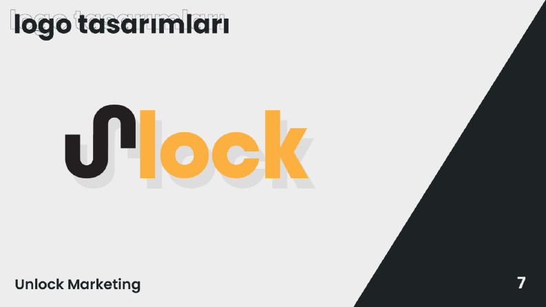 Unlock Marketing - Logo Tasarımı