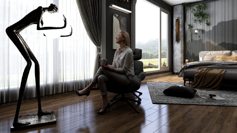 Villa Yatak Odası Tasarımı
