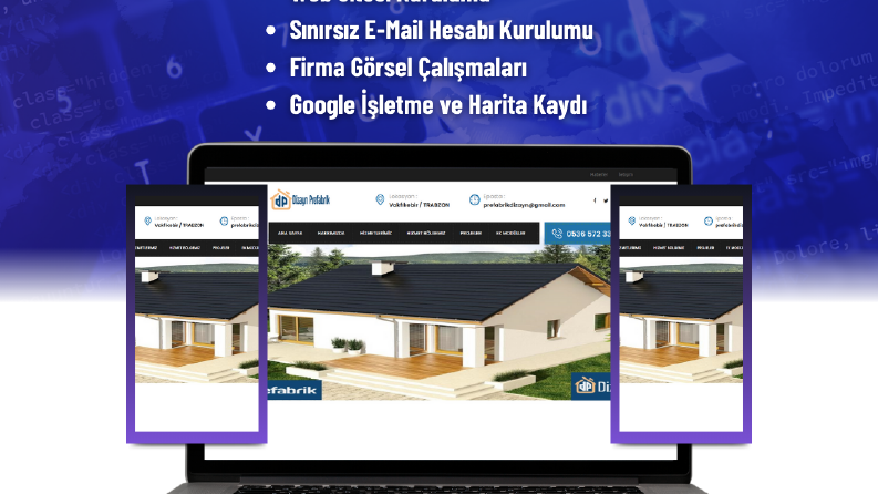 Anahtar Teslim Web Sitesi Hizmeti