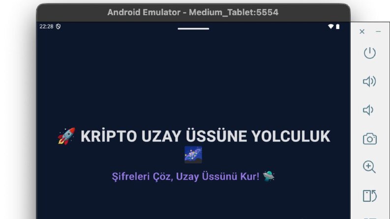 Mobil Kriptografi Bulmaca Oyunu