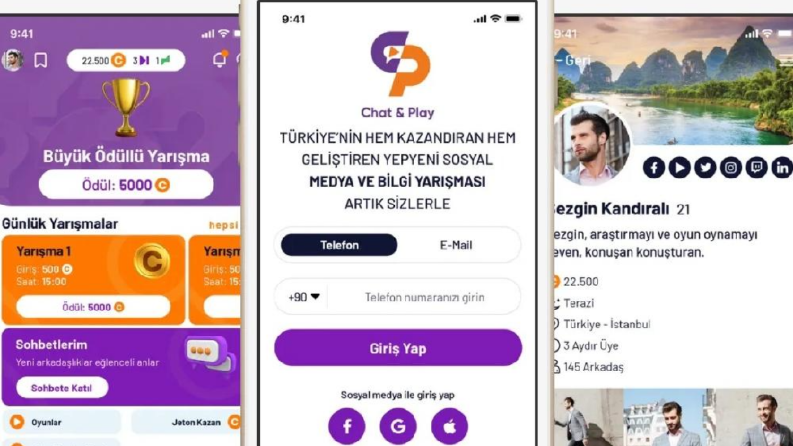 Chat & Play - Gamified Raffle App