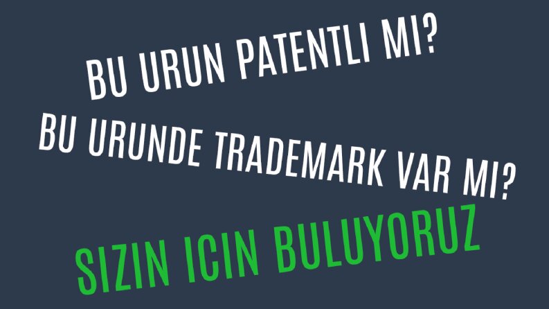 USA Patent Trademark Arastırması