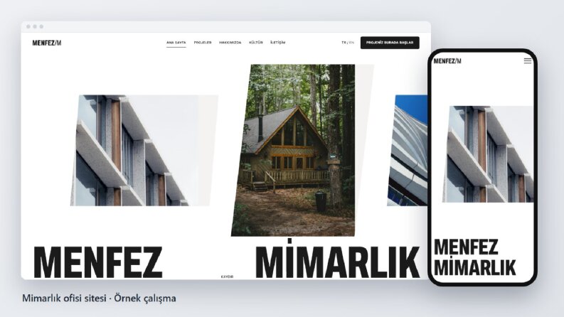 Mimarlık Ofisi Web Sitesi (Örnek Çalışma)