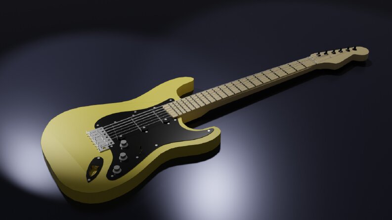 Stratocaster Elektro Gitar