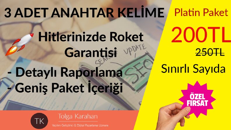 Platin Paket SEO Çalışması