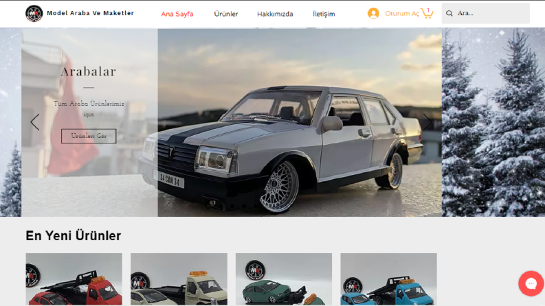 Örnek e-ticaret sitesi