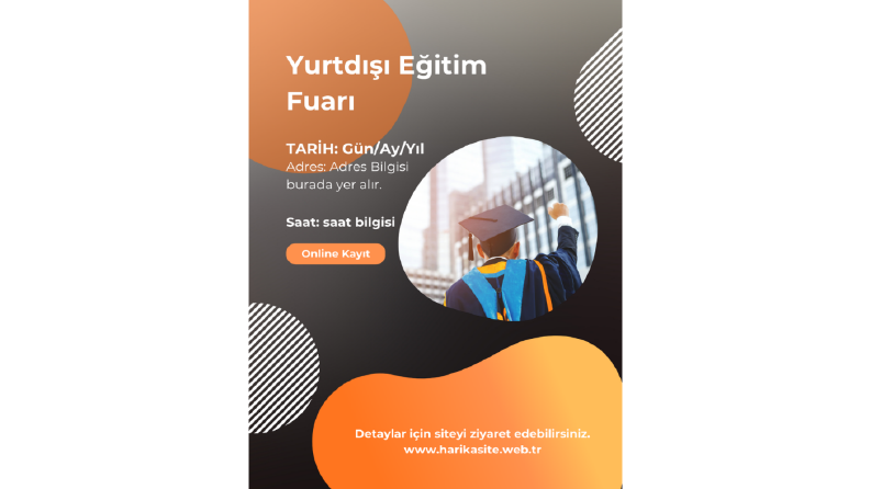 Eğitim içerikli post tasarımı