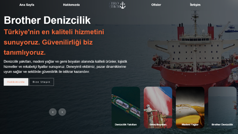 İsteğiniz doğrultusunda Web Sitesi