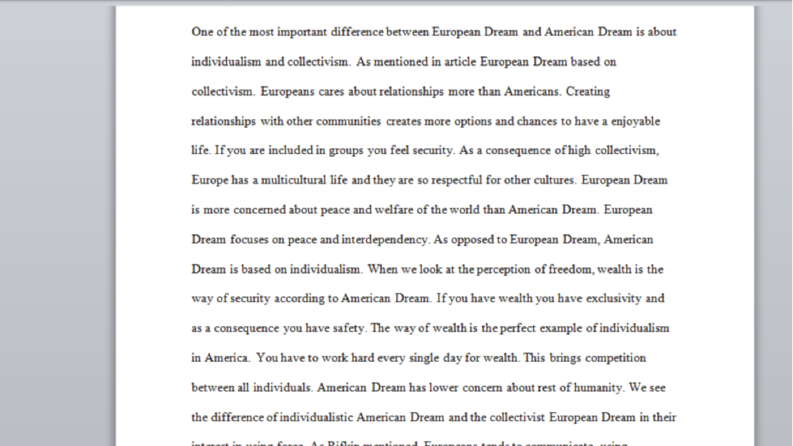 Jeremy Rifkin European Dream İngilizce İnceleme