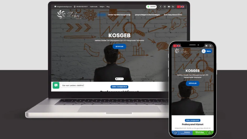Zebra Türkiye Websitesi