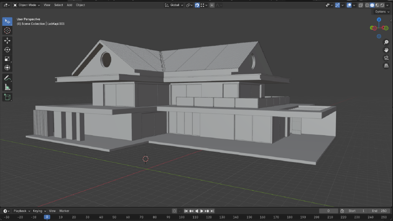 Ev ve İş Yerleri İçin Profesyonel 3D Modelleme (Blender)