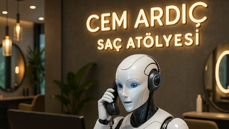 Cem Ardıç Saç Atölyesi – Yapay Zeka Destekli Sesli Asistan 