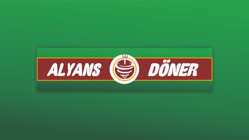 Alyans Döner - Logo ve Tabela Tasarımı