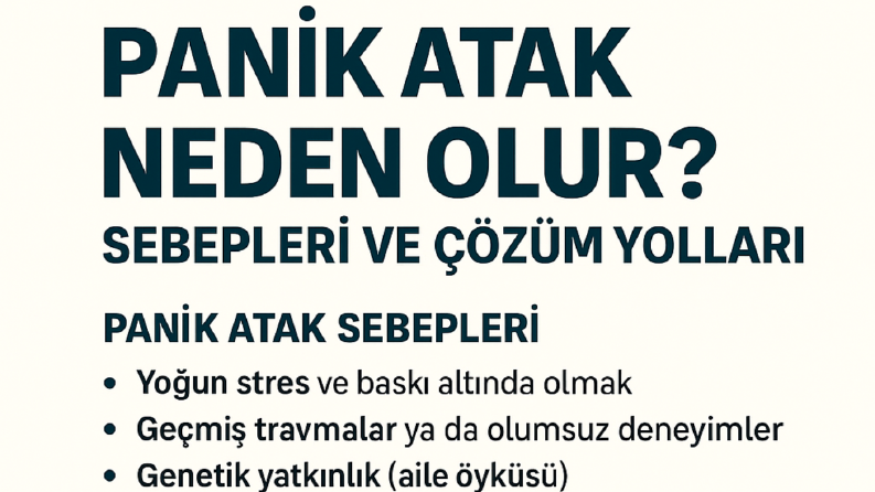 Panik Atak Neden Olur? Sebepleri ve Baş Etme Yöntemleri