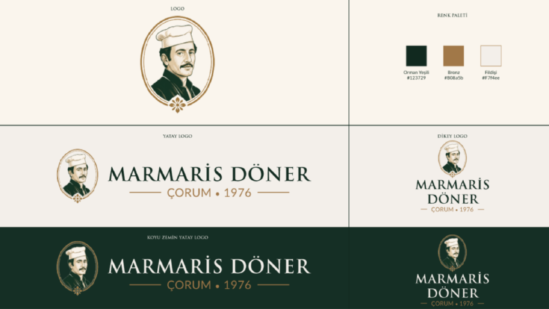 Marmaris Döner Logo Tasarımı