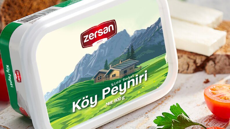 Peynir Ambalaj Ürün Giydirme