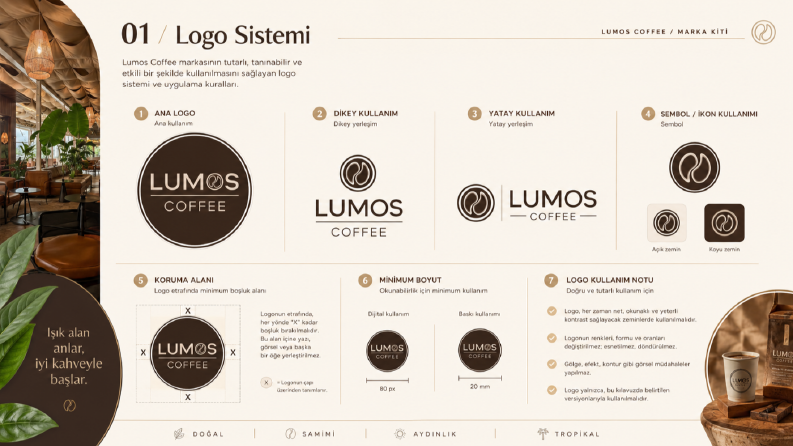 Lumos Coffee - Konsept Branding Kit