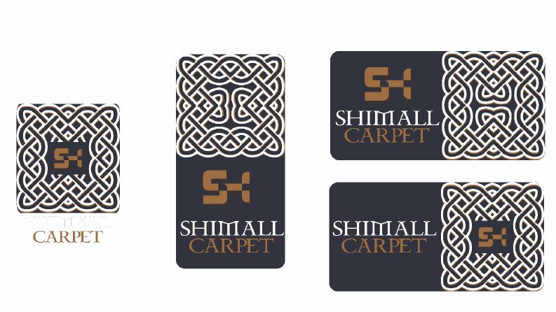 Shimall Carpet Logo Çalışmaları