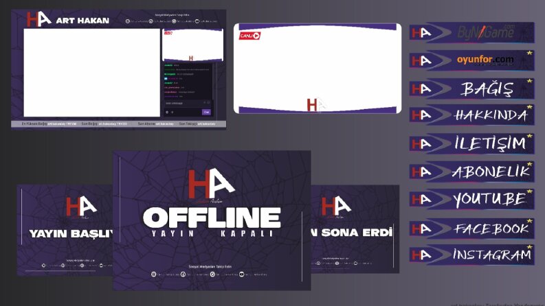Twitch Yayın Tasarımı
