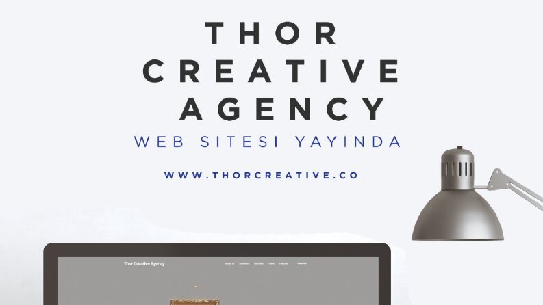 Thor Creative Agency Web Sitesi