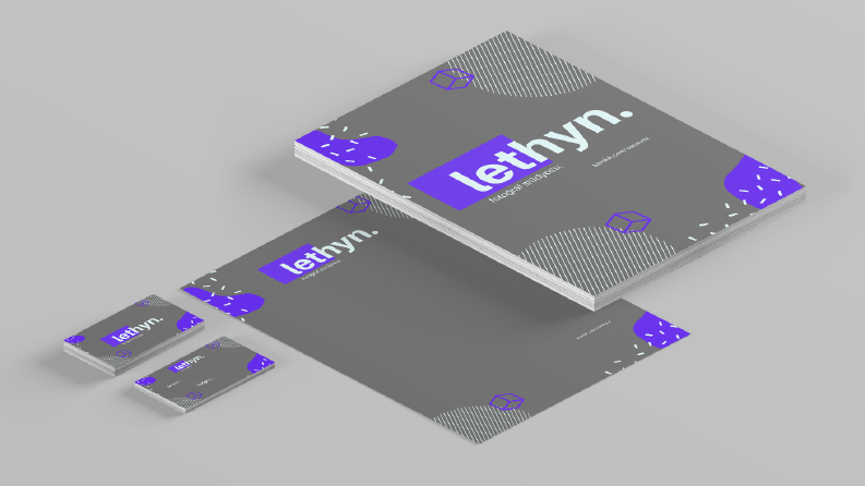 Lethyn Stüdyo Kurumsal Kimlik Tasarımı Konsept Çalışması