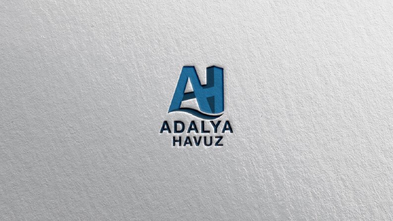 Adalya Havuz Firmasına Yaptığım Logo Çalışması