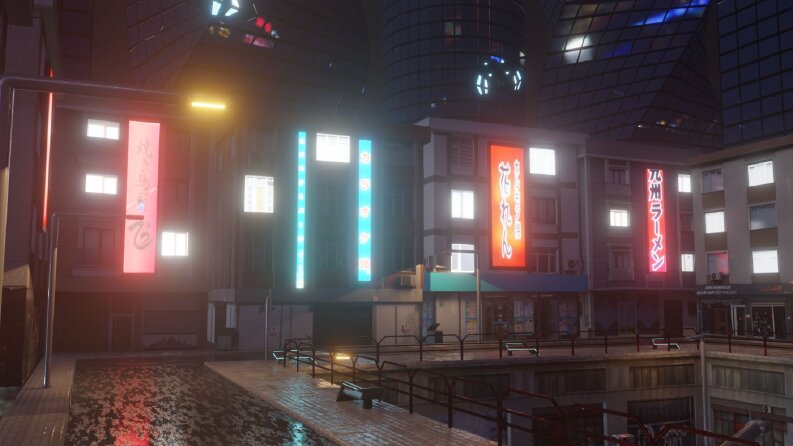 CYBERPUNK İSTANBUL TASARIMI UNREAL ENGINE