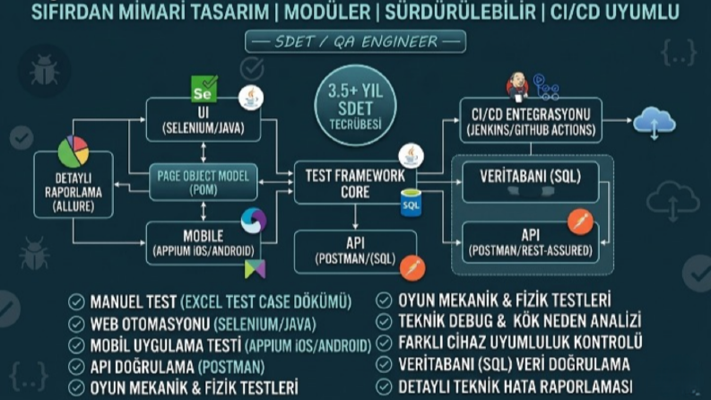 Uçtan Uca Kurumsal SDET Framework Kurulumu