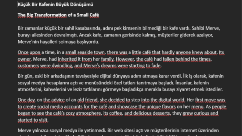 Profesyonel Çeviri ile Hikayenizi Dünyaya Taşıyorum