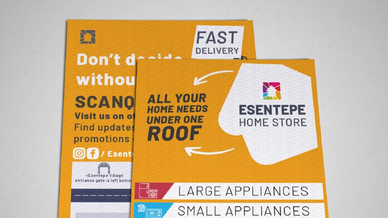 ESENTEPE HOMESTOR - Broşür Tasarımı