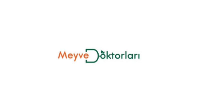 Meyve Doktorları programı için konsept logotype.