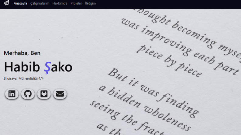 Portfolyo: Modern ve Etkili Web Sitesi Tasarımı