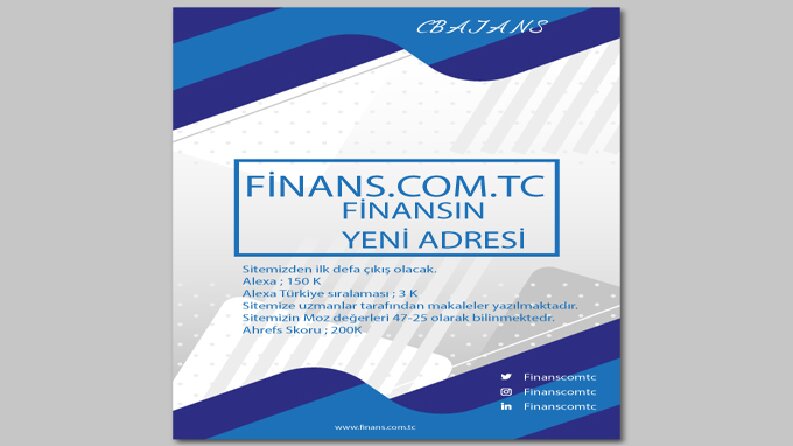 Finans sitemizde tanıtım yapabilirim. 