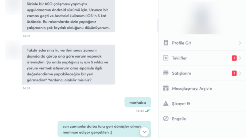 Müşteri Geri Bildirimleri