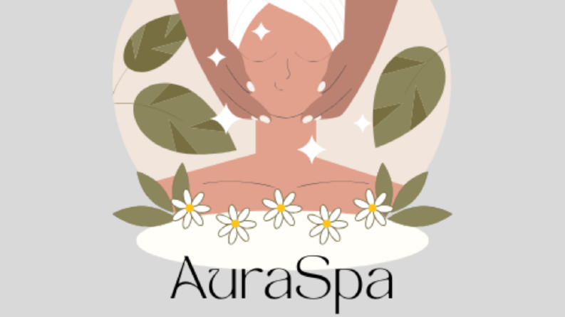 AuraSpa Logo Tasarımı | Doğallık ve Huzurun Simgesi 🌿✨