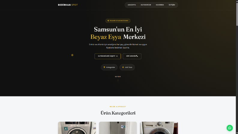 Bedirhan Spot – İkinci El Alım Satım Web Sitesi