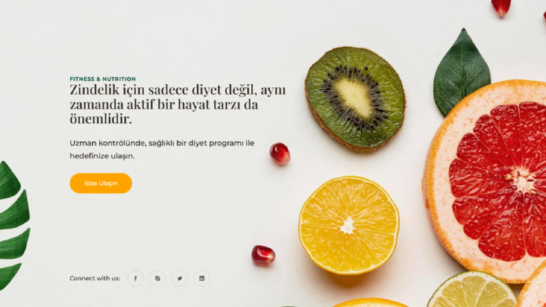 Kurumsal Diyetisyen Web Sitesi
