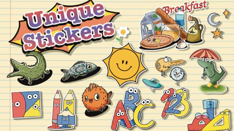 Dilediğiniz Tarzda Çıkartmalar/Stickers