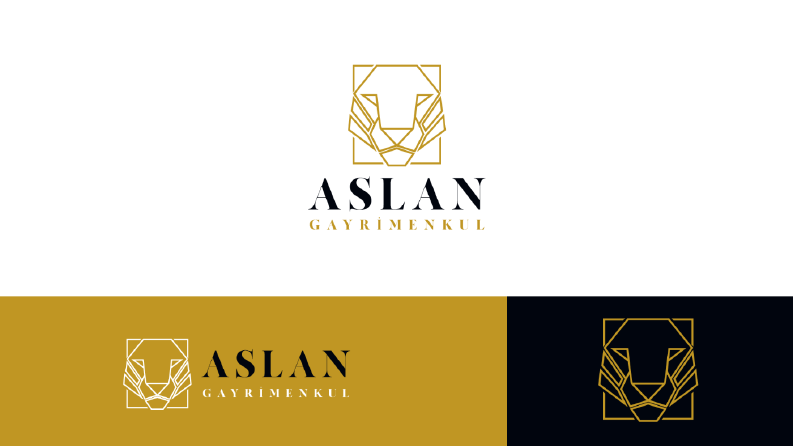 Aslan Gayrimenkul Logo Tasarımı
