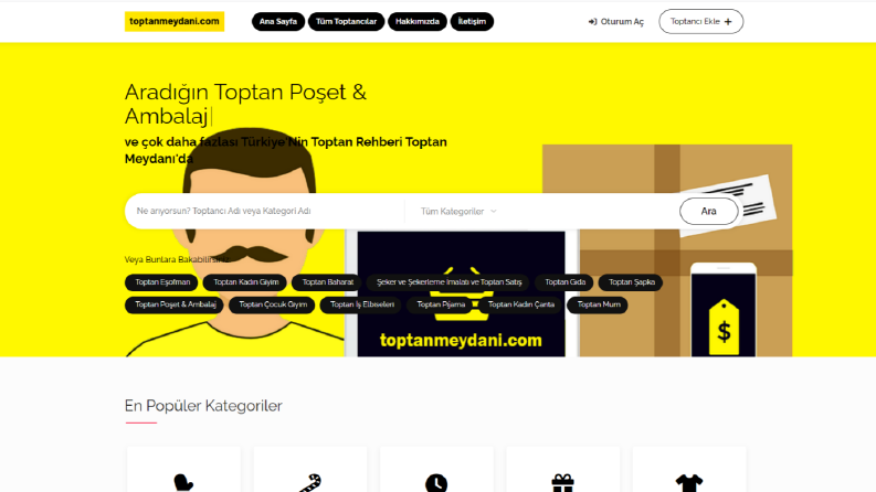 Toptan Meydanı - Türkiye'nin Tüm Toptancıları